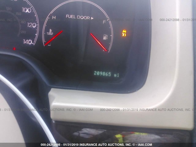 5LMEU88H35ZJ33186 - 2005 LINCOLN AVIATOR 黑色 照片 7