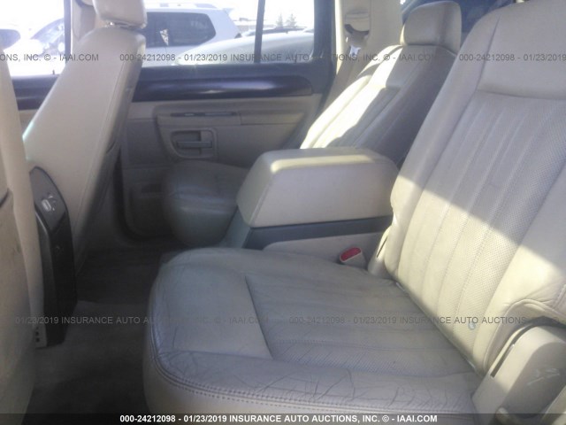 5LMEU88H35ZJ33186 - 2005 LINCOLN AVIATOR 黑色 照片 8