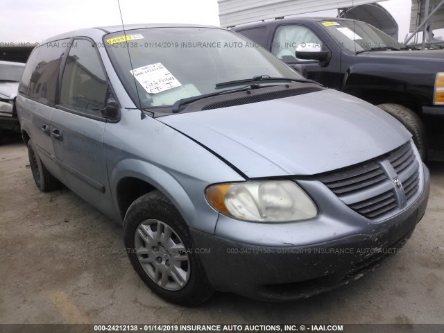 1D4GP25B76B537092 - 2006 DODGE CARAVAN SE 浅蓝色 照片 1