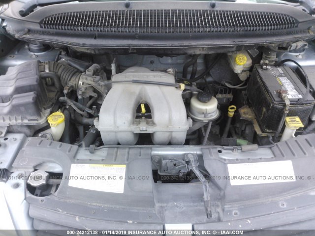 1D4GP25B76B537092 - 2006 DODGE CARAVAN SE 浅蓝色 照片 10