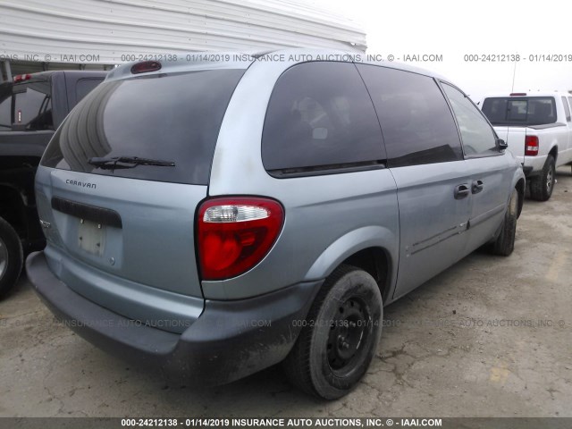 1D4GP25B76B537092 - 2006 DODGE CARAVAN SE 浅蓝色 照片 4
