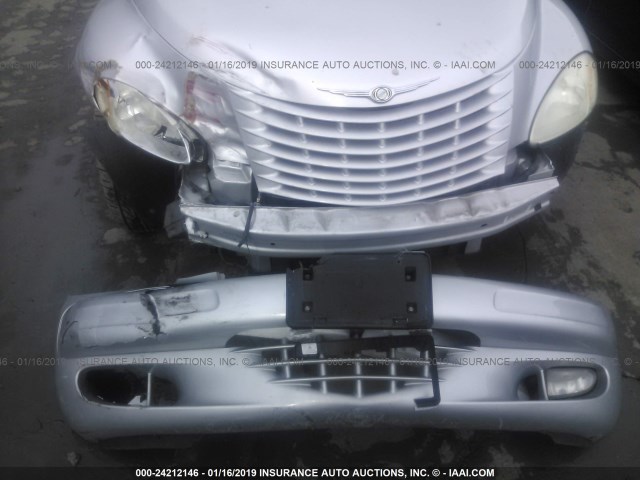 3C8FY58B93T635052 - 2003 CHRYSLER PT CRUISER TOURING SILVER photo 6