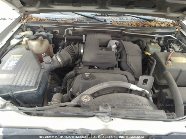 1GCCS136958241495 - 2005 CHEVROLET COLORADO SILVER photo 10