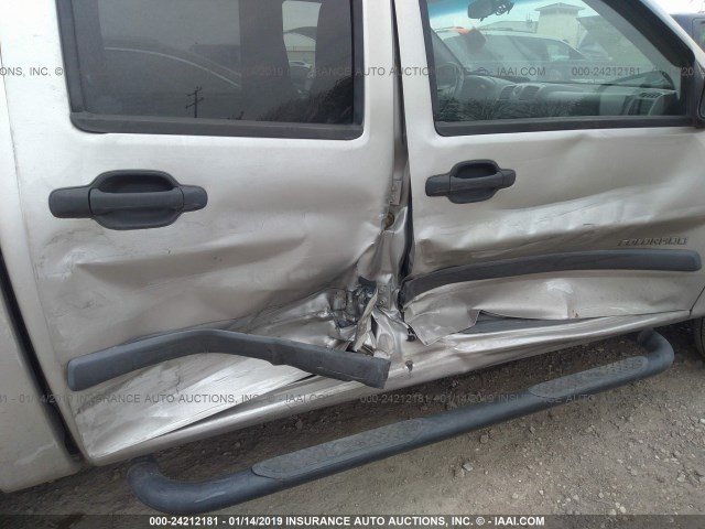 1GCCS136958241495 - 2005 CHEVROLET COLORADO SILVER photo 7