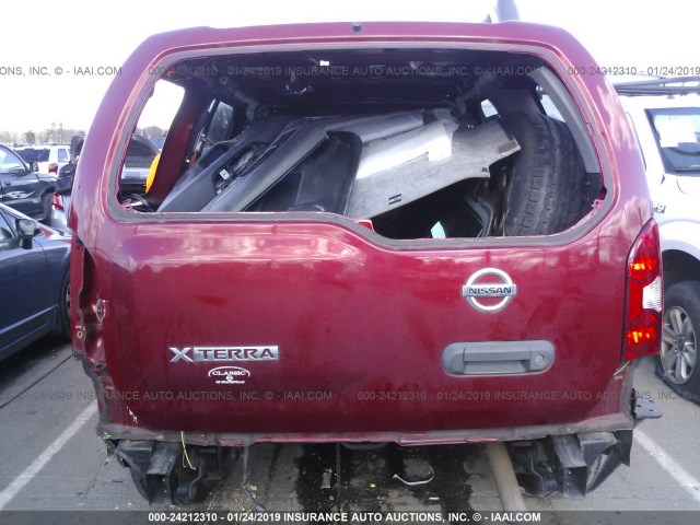 5N1AN0NU4DN825125 - 2013 NISSAN XTERRA X/S/PRO-4X RED photo 6