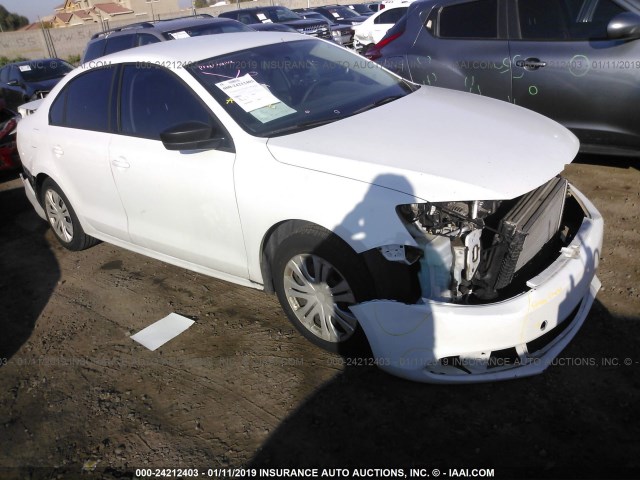 3VW3L7AJ7EM285849 - 2014 VOLKSWAGEN JETTA TDI WHITE photo 1