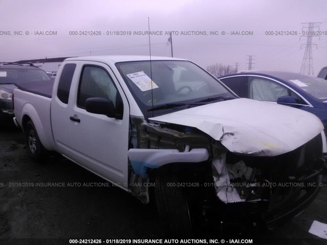 1N6BD0CT0KN703667 - 2019 NISSAN FRONTIER WHITE photo 1