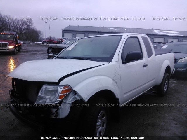 1N6BD0CT0KN703667 - 2019 NISSAN FRONTIER WHITE photo 2