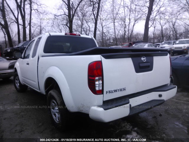 1N6BD0CT0KN703667 - 2019 NISSAN FRONTIER WHITE photo 3