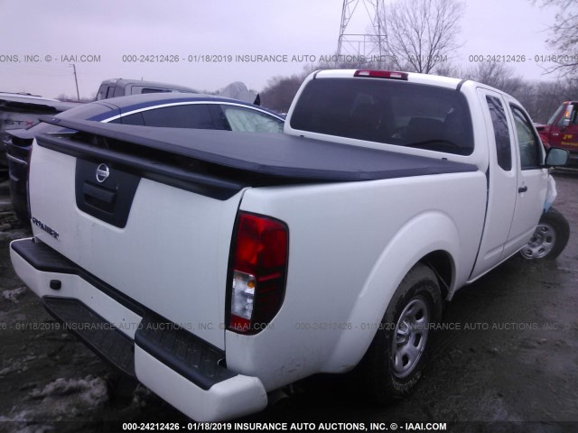 1N6BD0CT0KN703667 - 2019 NISSAN FRONTIER WHITE photo 4