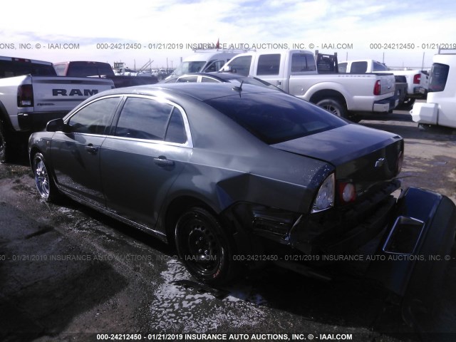 1G1ZG57BX8F232291 - 2008 CHEVROLET MALIBU LS GRAY photo 3