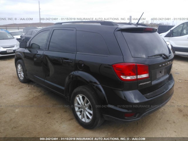 3C4PDCBG7ET115106 - 2014 DODGE JOURNEY SXT BLACK photo 3