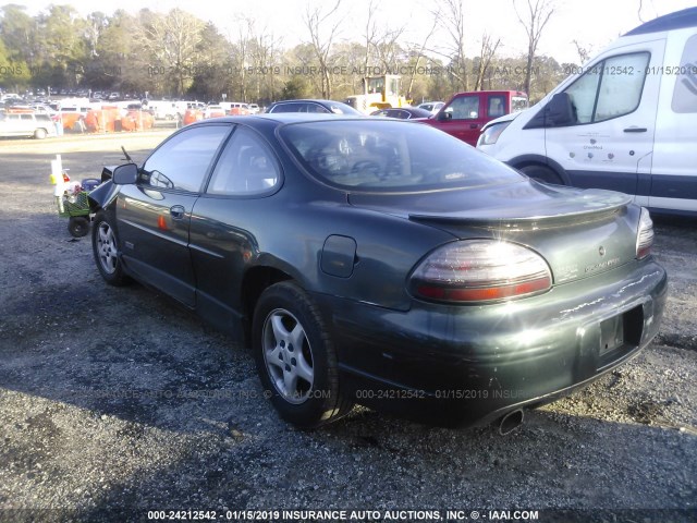 1G2WP1210WF267957 - 1998 PONTIAC GRAND PRIX GTP GREEN photo 3