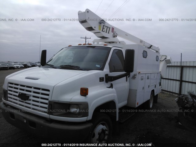 1GBE4C1E85F530795 - 2005 CHEVROLET C4500 C4C042 WHITE photo 2