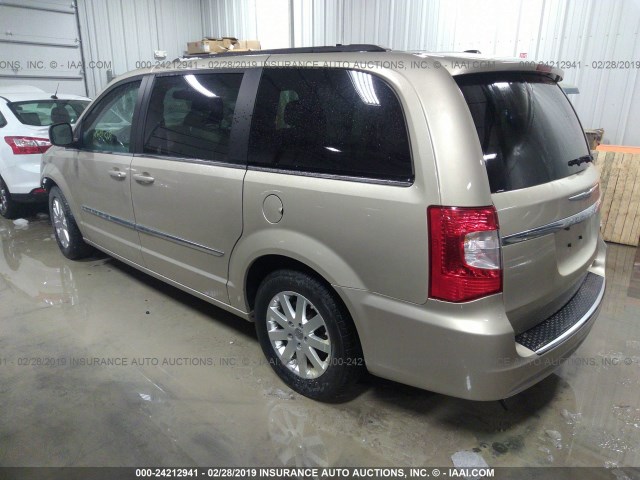 2C4RC1BGXFR562484 - 2015 CHRYSLER TOWN & COUNTRY TOURING GOLD photo 3