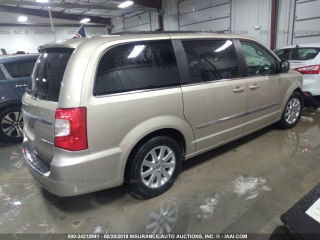 2C4RC1BGXFR562484 - 2015 CHRYSLER TOWN & COUNTRY TOURING GOLD photo 4
