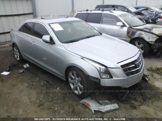 1G6AA5RX8F0115388 - 2015 CADILLAC ATS SILVER photo 1