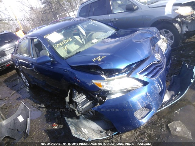 4T1BF3EKXBU662520 - 2011 TOYOTA CAMRY SE/LE/XLE 蓝色 照片 1