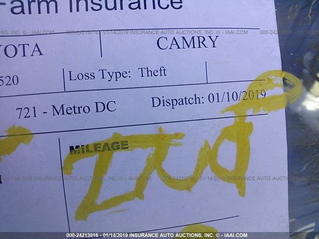 4T1BF3EKXBU662520 - 2011 TOYOTA CAMRY SE/LE/XLE 蓝色 照片 7