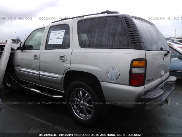 1GKEC13TX5R263208 - 2005 GMC YUKON Champagne photo 3