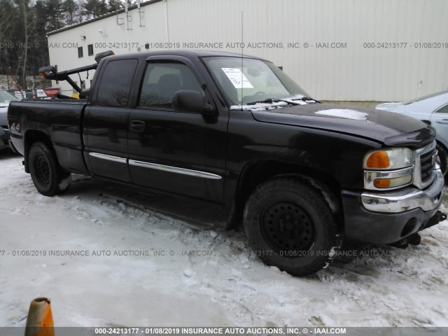 2GTEK19B371103258 - 2007 GMC NEW SIERRA BLUE photo 1