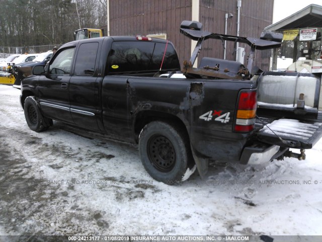 2GTEK19B371103258 - 2007 GMC NEW SIERRA BLUE photo 3