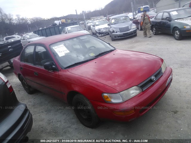 2T1AE09B3SC114562 - 1995 TOYOTA COROLLA LE/DX RED photo 1