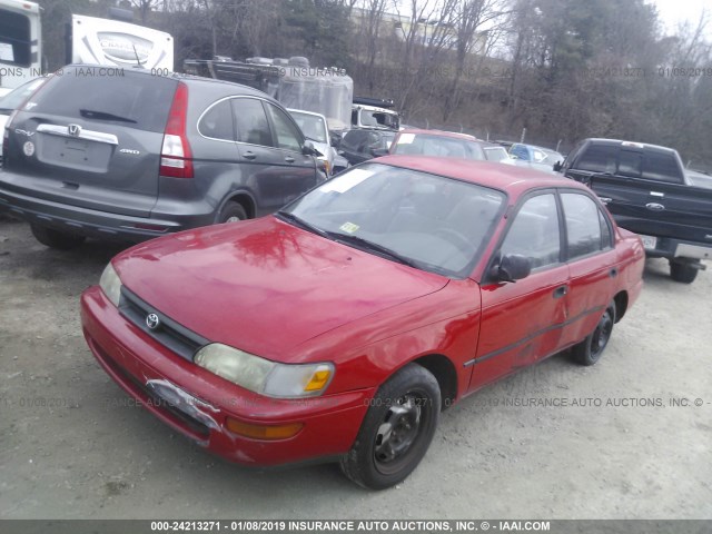 2T1AE09B3SC114562 - 1995 TOYOTA COROLLA LE/DX RED photo 6