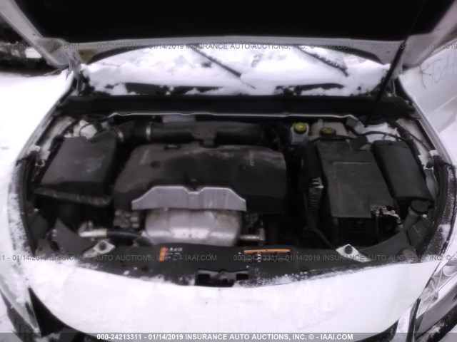 1G11C5SL1EF282811 - 2014 CHEVROLET MALIBU 1LT 白色 照片 10