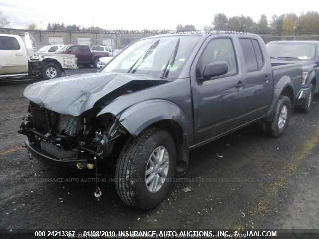 1N6AD0EV5JN764361 - 2018 NISSAN FRONTIER S/SV/SL/PRO-4X GRAY photo 2