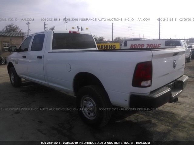 3C6UR5HJ6FG650643 - 2015 RAM 2500 WHITE photo 3