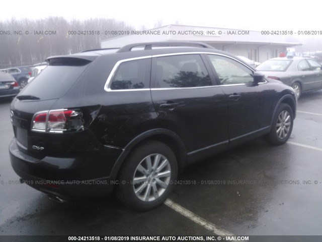 JM3TB38C570120658 - 2007 MAZDA CX-9 BLACK photo 4