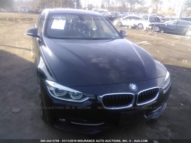 WBA8B7G53JNT71260 - 2018 BMW 340 XI BLACK photo 6