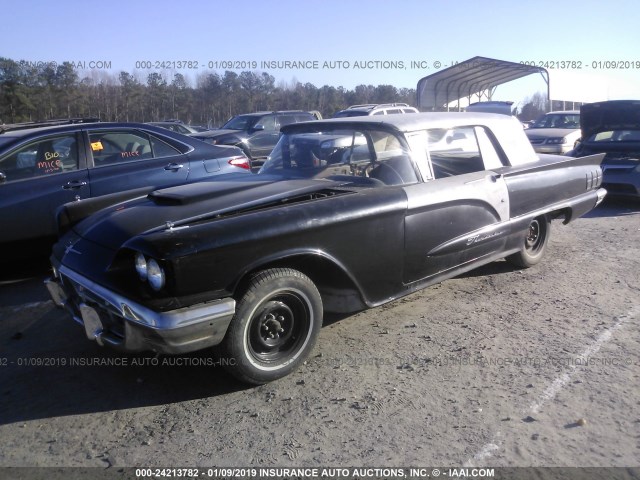 0Y71Y108860 - 1960 FORD THUNDERBIRD  BLACK photo 2