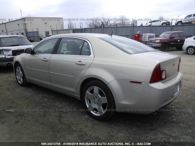 1G1ZD5E7XAF139221 - 2010 CHEVROLET MALIBU 2LT TAN photo 3