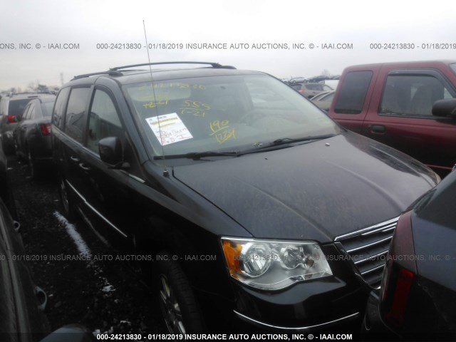 2A4RR5D11AR113390 - 2010 CHRYSLER TOWN & COUNTRY TOURING BLACK photo 1
