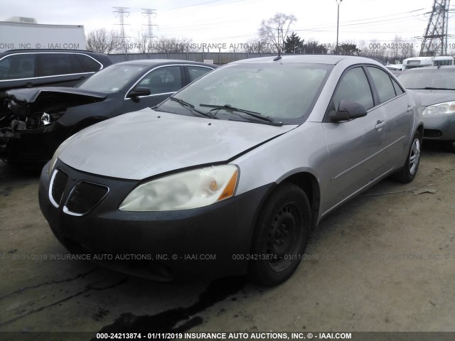 1G2ZF57B984117465 - 2008 PONTIAC G6 VALUE LEADER/BASE SILVER photo 2