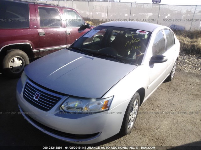 1G8AJ52F45Z168186 - 2005 SATURN ION SILVER photo 2