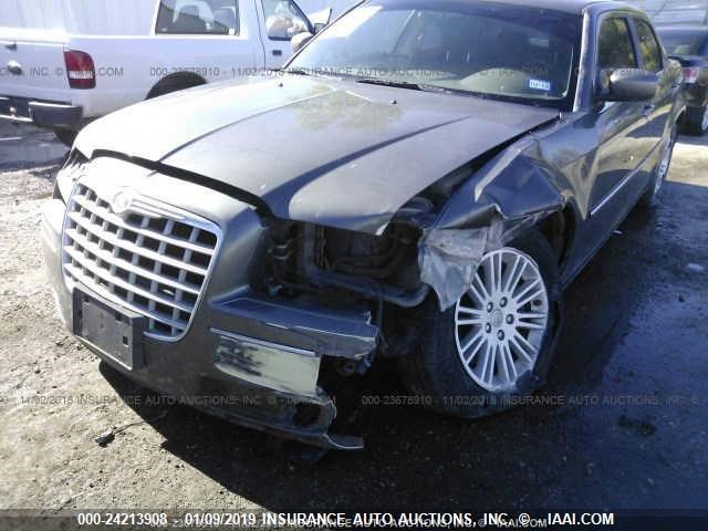 2C3KA53G18H176479 - 2008 CHRYSLER 300 TOURING GRAY photo 6