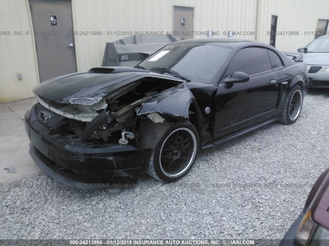 1FAFP42X14F131826 - 2004 FORD MUSTANG GT BLACK photo 2