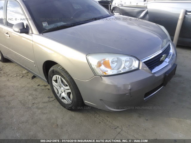 1G1ZS58F27F311355 - 2007 CHEVROLET MALIBU LS 棕色 照片 6