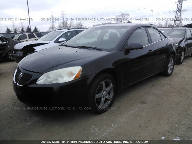 1G2ZG58N274173347 - 2007 PONTIAC G6 SE BLACK photo 2