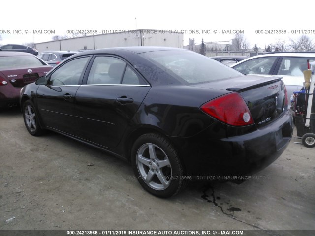 1G2ZG58N274173347 - 2007 PONTIAC G6 SE BLACK photo 3