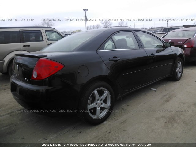 1G2ZG58N274173347 - 2007 PONTIAC G6 SE BLACK photo 4