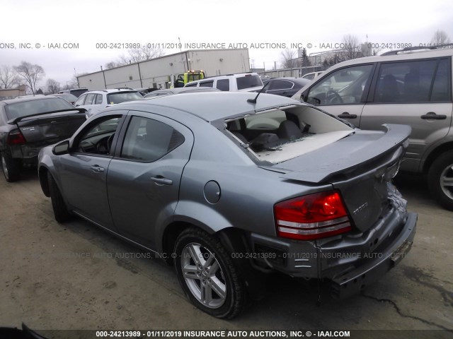 1B3LC56B09N538676 - 2009 DODGE AVENGER SXT/R/T Light Blue photo 3