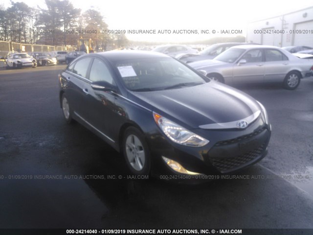 KMHEC4A43CA039097 - 2012 HYUNDAI SONATA HYBRID BLACK photo 1