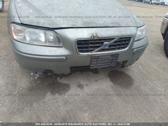 YV1RS592062516997 - 2006 VOLVO S60 2.5T GRAY photo 6