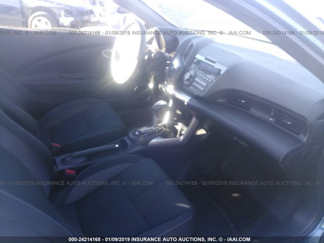 JHMZF1D45DS000366 - 2013 HONDA CR-Z BLUE photo 5