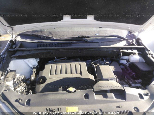 5TDBKRFH1ES029211 - 2014 TOYOTA HIGHLANDER LE/LE PLUS თეთრი ფოტო 10