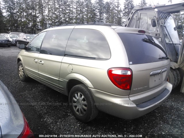 2C4GP54L23R275987 - 2003 CHRYSLER TOWN & COUNTRY LXI GOLD photo 3